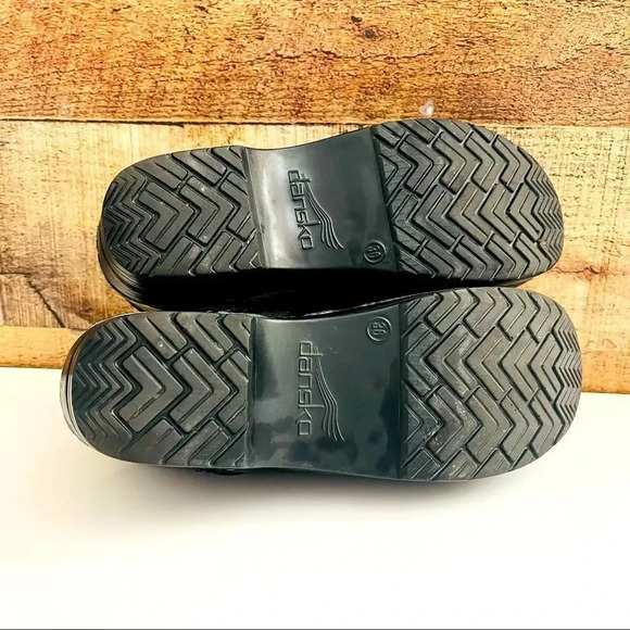 Dansko Iridescent Metallic Sparkle Glitter Clogs - Picture 7 of 9